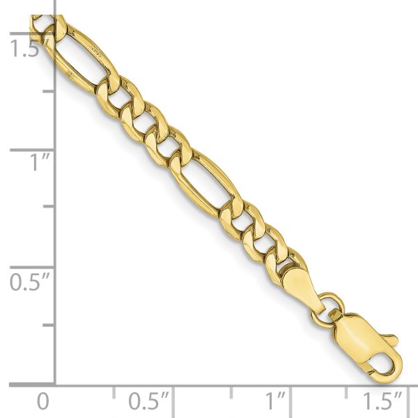 10k 4.2mm Semi-Solid Figaro Chain - Image 2