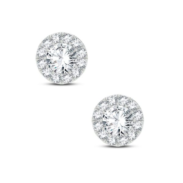 14K 0.25CT DIAMOND EARRING - Image 2