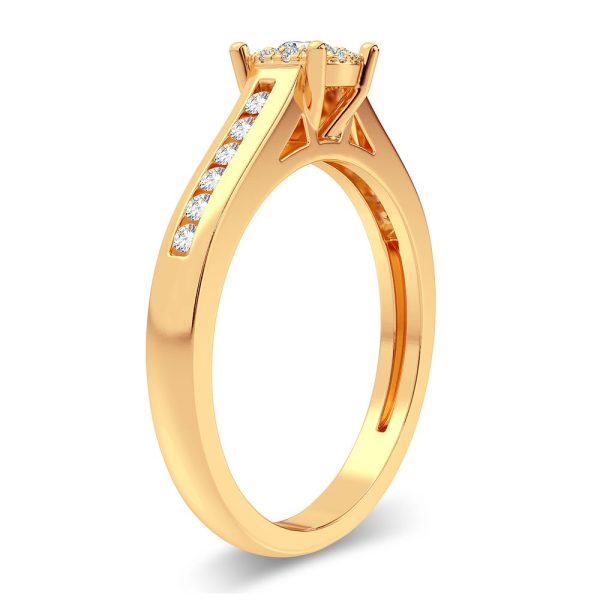 14K 0.35CT Diamond Ring - Image 2