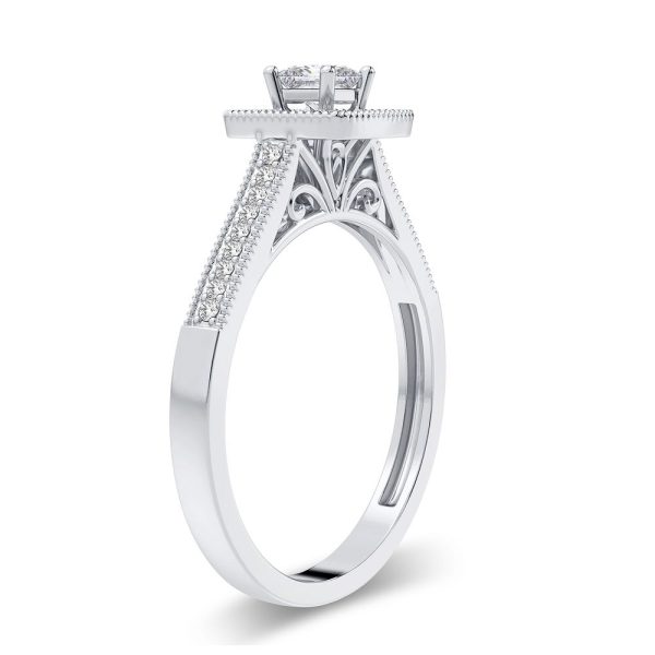 14K 0.21CT Diamond Ring - Image 2