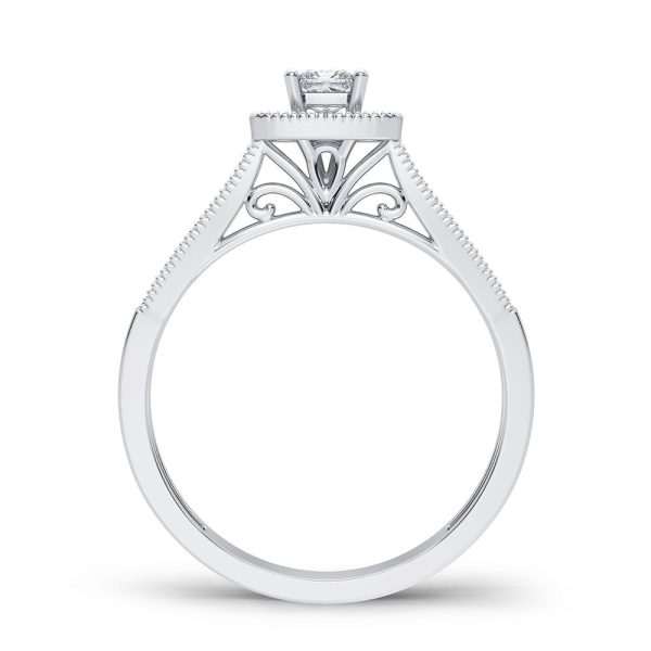 14K 0.21CT Diamond Ring - Image 3