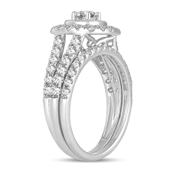 14K 1.50CT DIAMOND BRIDAL RING - Image 2