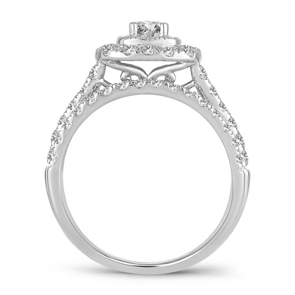 14K 1.50CT DIAMOND BRIDAL RING - Image 3