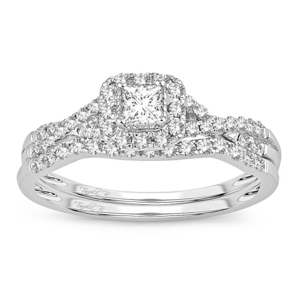 14K 0.50CT DIAMOND BRIDAL RING