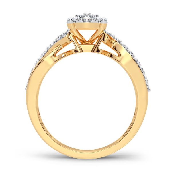 14K 0.50CT Diamond Ring - Image 3