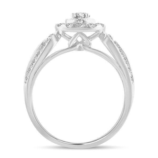 14K 1.00ct Diamond Engagement Ring - Image 3