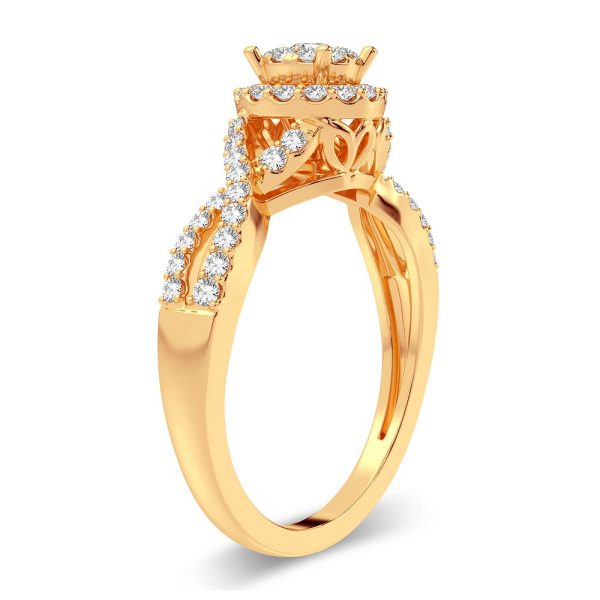 14K 0.38CT Diamond Ring - Image 2