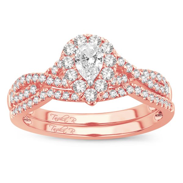 14K 0.75 Fancy Cut Bridal