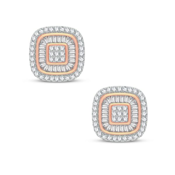 14K 0.50ct Diamond Earring - Image 2