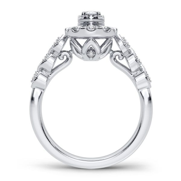 14K 0.77CT Diamond Ring - Image 3