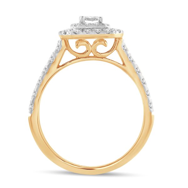 14k 1.00ct Engagement Ring - Image 3