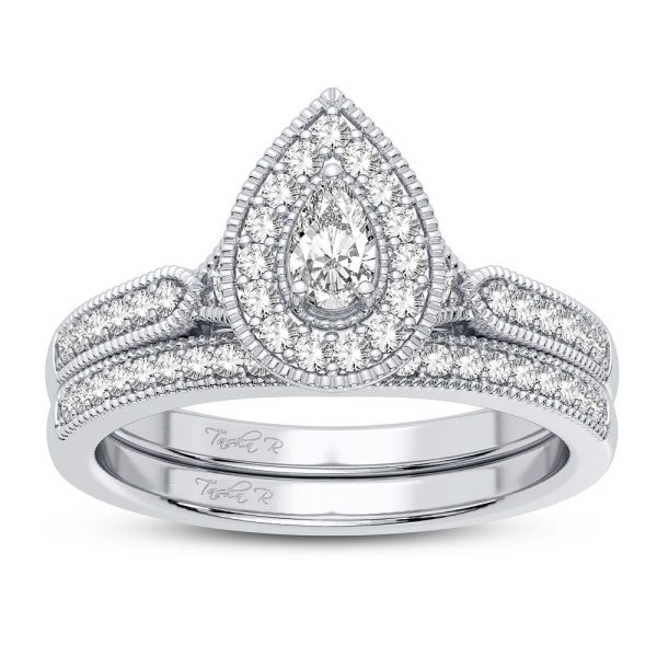 14K 0.50CT Diamond Bridal Ring