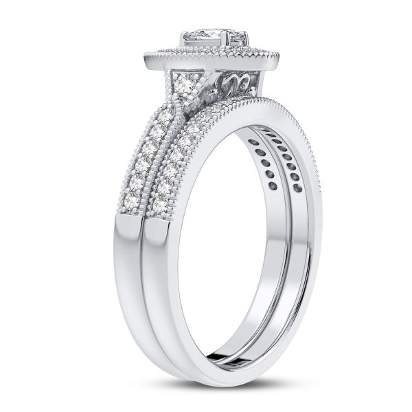 14K 0.50CT Diamond Bridal Ring - Image 2