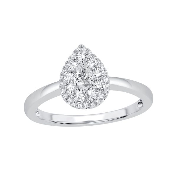 14K 0.52ct Engsgement Ring