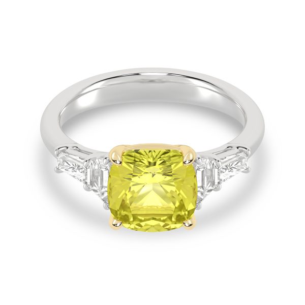 Certified Lab Grown 14K 4.00CT Diamond Engagement Ring - Image 5