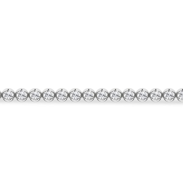 14K 5.00ct Lab Grown Bracelet ( EGL Certified ) - Image 2