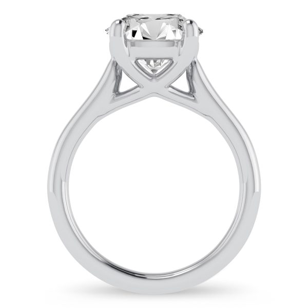 14K 3.00CT Certified Lab Grown Engagement Ring - Image 3