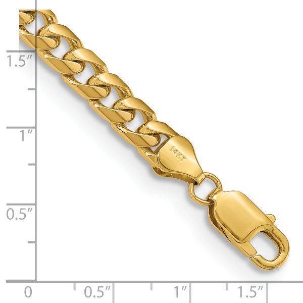 14k 6.25mm Solid Miami Cuban Chain - Image 3