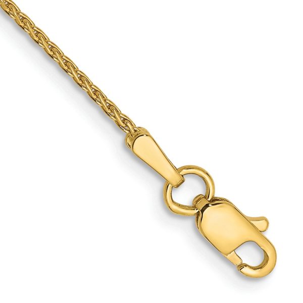 14K 1mm D/C Parisian Wheat Chain