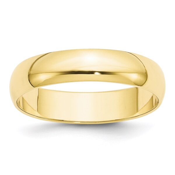 10KY 5mm LTW Half Round Band Size 7.5