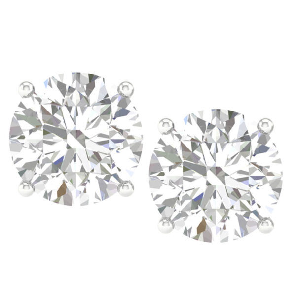 10K 2.00CT Certified Lab Grown Diamond Earring